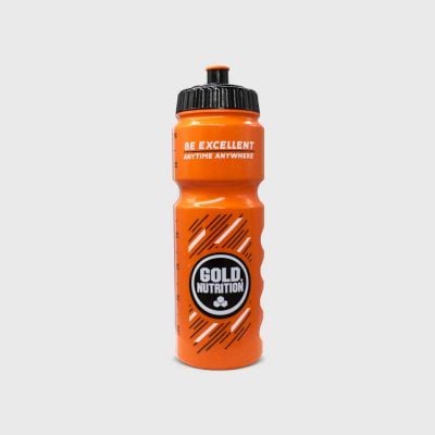 Kit Endurance Plus da Fast Bundle, bidon frontal com design aerodinâmico e detalhes de alta performance.